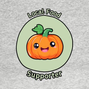 Local Food Supporter - Pumpkin T-Shirt